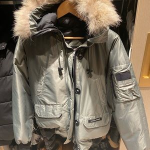 Canada Goose Jacket - Silver - Size Small